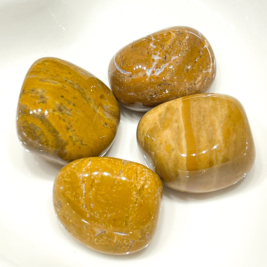 Yellow Jasper Tumblestones