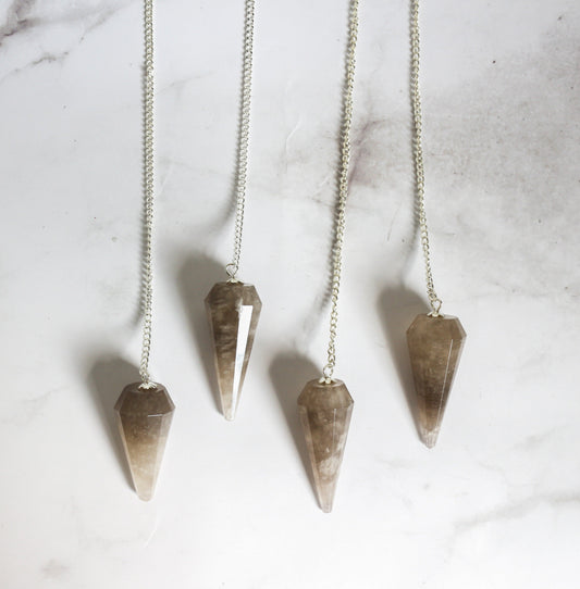 Smoky Quartz Pendulums