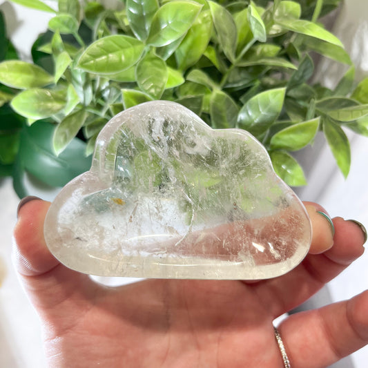 Clear Quartz Cloud Bowl #1