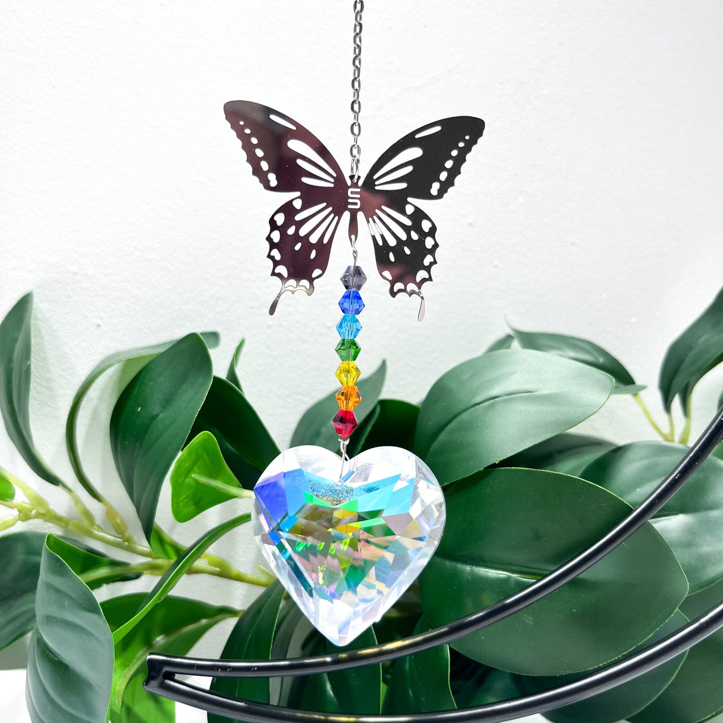 Chakra Butterfly Suncatcher