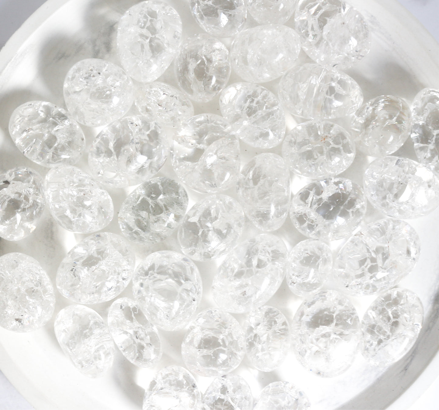 Fire and Ice Quartz Tumblestones