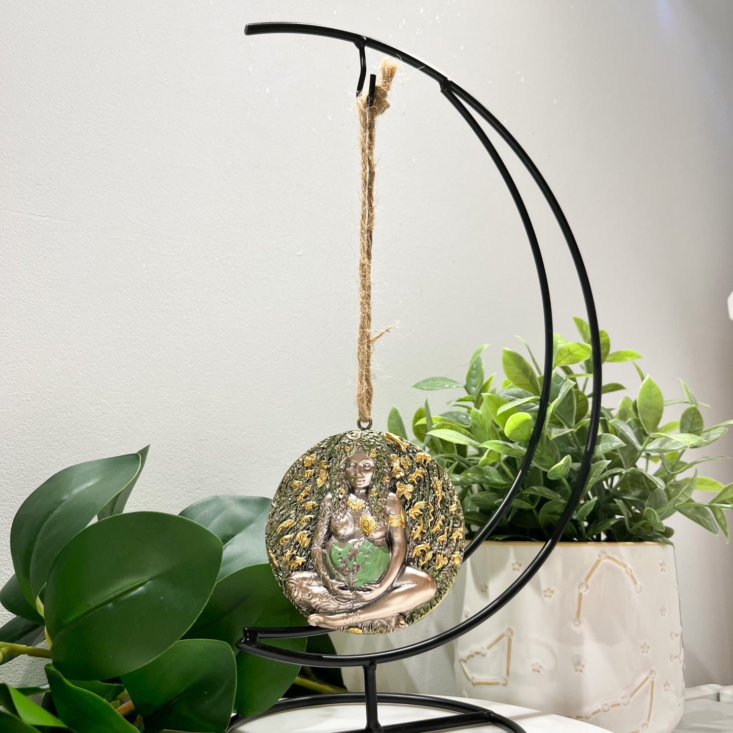 Mother Earth Resin Hanging