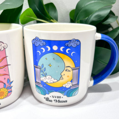 Sun and Moon Celestial Mug Set
