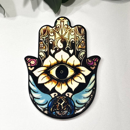 Hamsa Hand Coaster #6