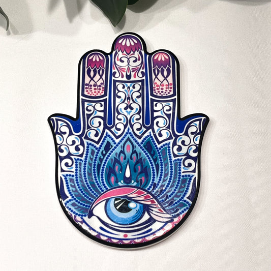 Hamsa Hand Coaster #4