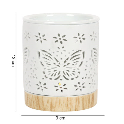 Ceramic Butterfly Oil Burner