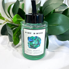 Load image into Gallery viewer, PROSPERITY | Lemongrass + Ginger Reed Diffuser with Green Aventurine
