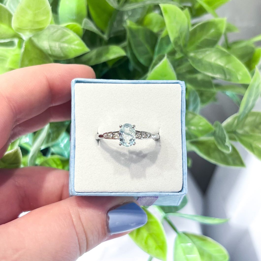 Blue Topaz Ring