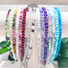 Load image into Gallery viewer, 925 Silver Gemstone Anklets | Choose your own
