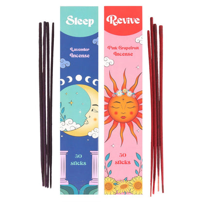 Set of 2 - Sleep & Revive Incense Sticks