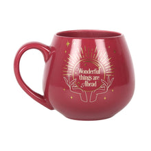 Load image into Gallery viewer, Pink Fortune Teller Colour Changing Mug

