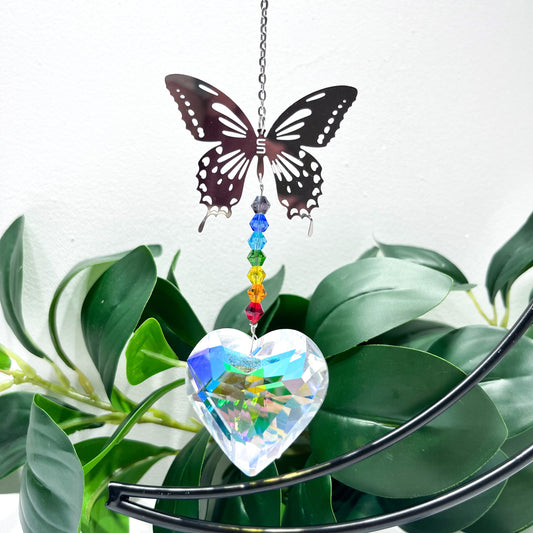 Chakra Butterfly Suncatcher