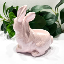 Load image into Gallery viewer, Pink Pearlised Bunny Sphere Stand
