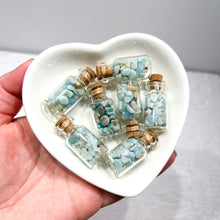 Load image into Gallery viewer, Mini Crystal Chip Wish Jars
