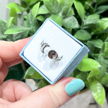 Load image into Gallery viewer, Garden Quartz Moon Ring #3
