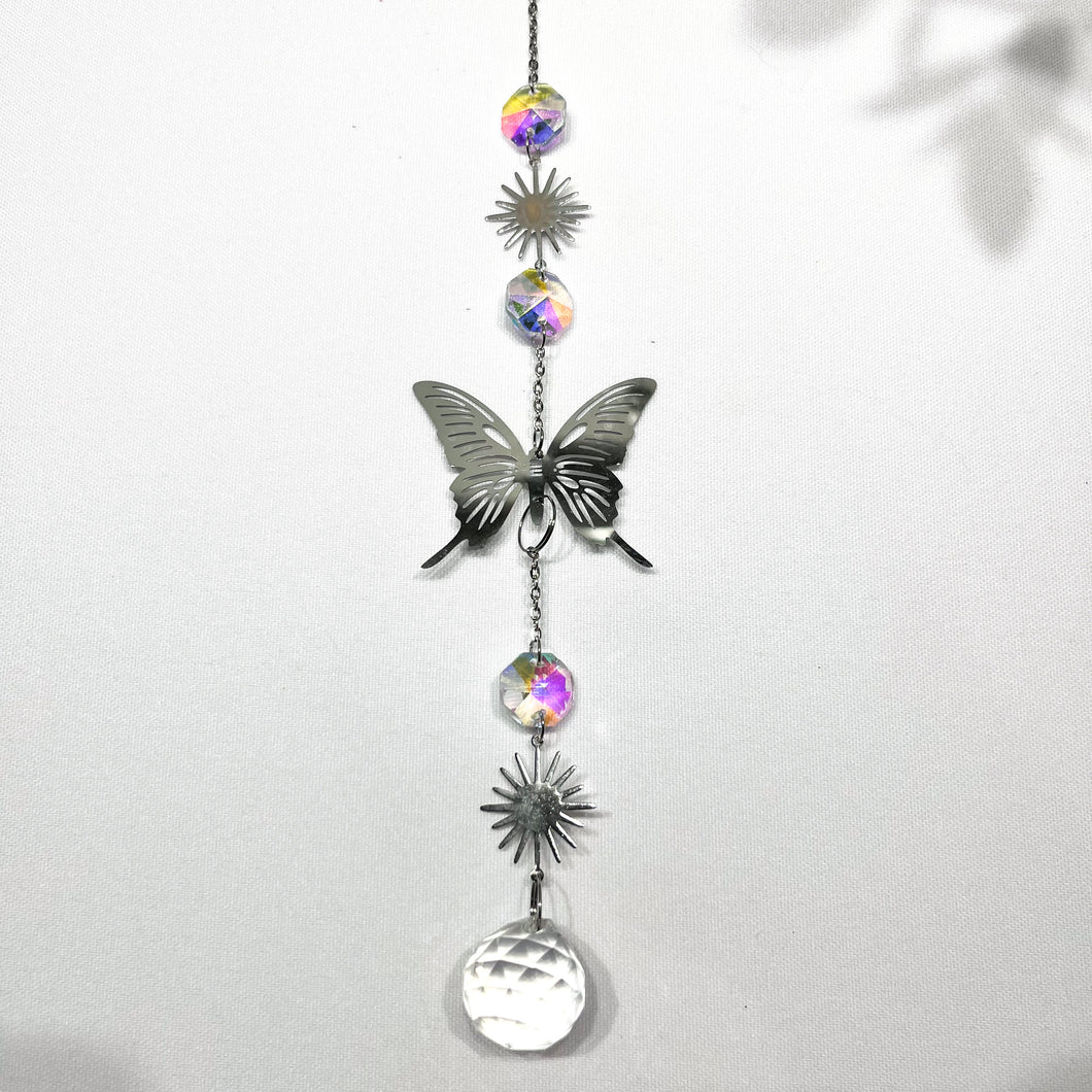 Butterfly + Sun Suncatcher