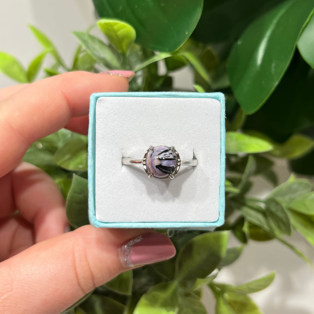 Charoite Ring